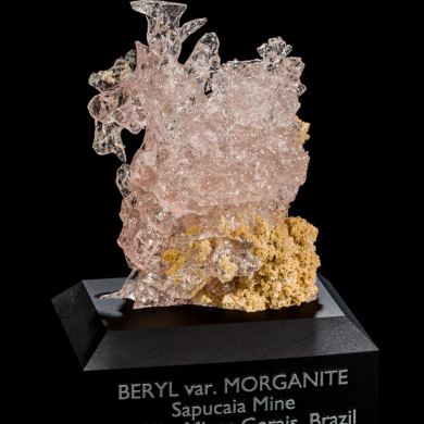 Dissolution Morganite from Brazil