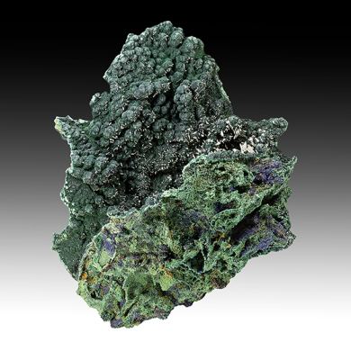 Malachite with Cerussite