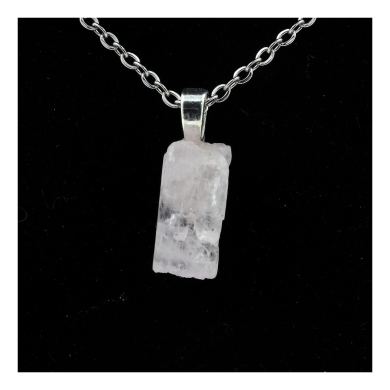 Raw Kunzite Necklace. 14.48 ct.