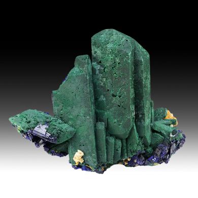 Malachite replacing Azurite