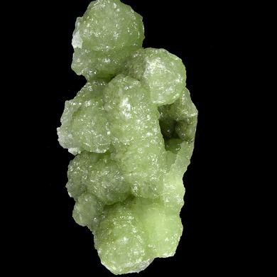 Prehnite finger cast after Anhydrite