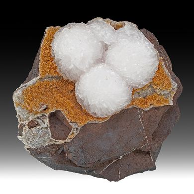 Calcite with Hematite