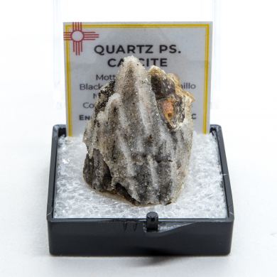 Quartz ps. Calcite