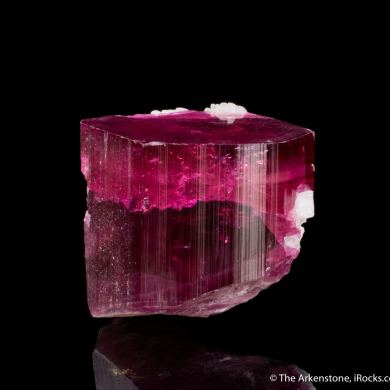 Elbaite Tourmaline var. Rubellite with Albite