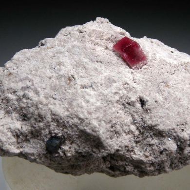 Red Beryl with Bixbyite