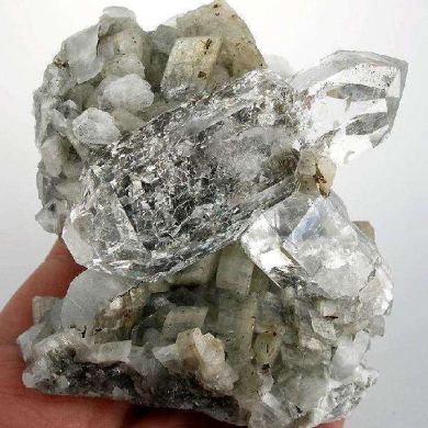 Quartz on Dolomite