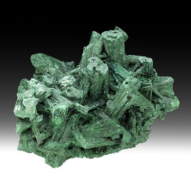 Malachite pseudomorph