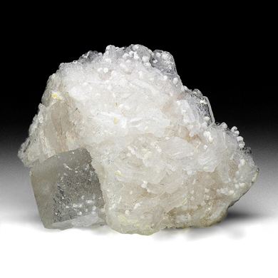 Imayoshiite with Shinichengite, Calcite