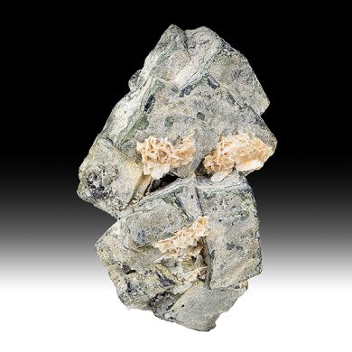 Galena with Cerussite, Plumbogummite, Quartz, Wulfenite