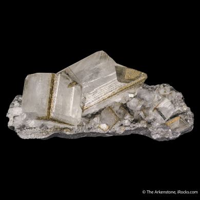 Calcite with Pyrite