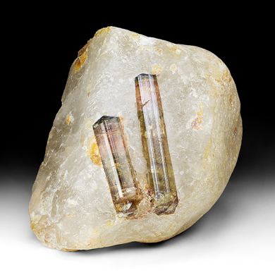 Elbaite with Quartz