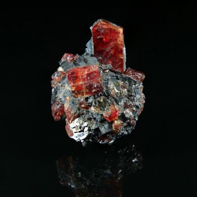 RHODONITE on GALENA - Australia