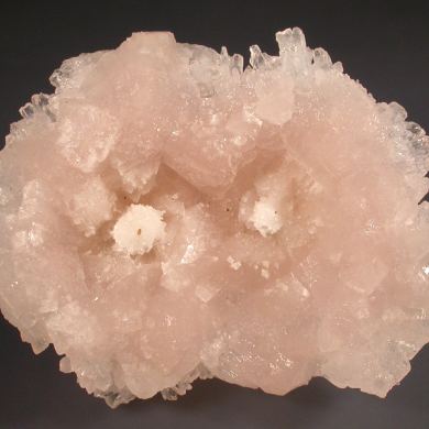 Apophyllite with Chalcedony & Quartz