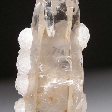 Calcite on Quartz