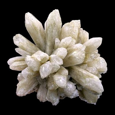 Danburite, calcite