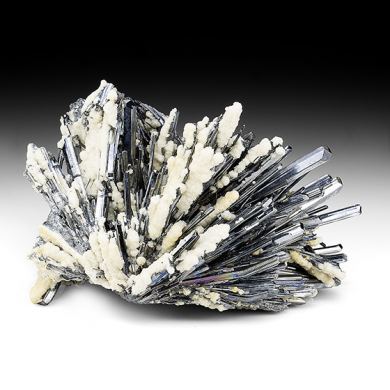 Stibnite with Barite