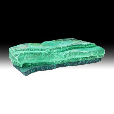 Malachite on Pseudomalachite