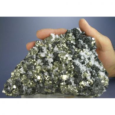 Pyrite, Quartz, Sphalerite