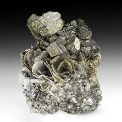 Kesterite with Mushistonite, Muscovite