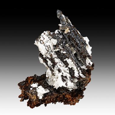 Descloizite with Calcite