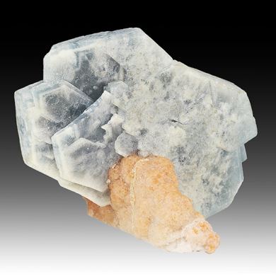 Barite with Calcite