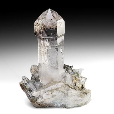 Quartz with Calcite