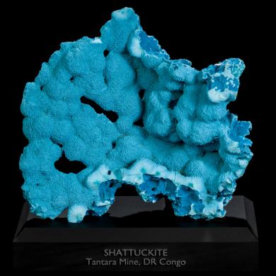 Shattuckite from DR Congo