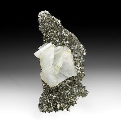 Barite with Marcasite