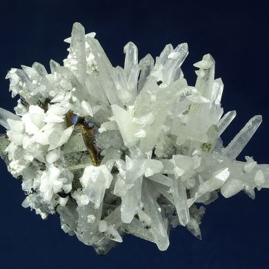 Quartz with Arsenopyrite and Calcite