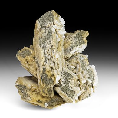 Siderite with Pyrite