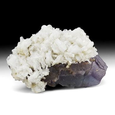 Barite with Fluorite