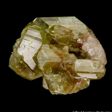 Brazilianite on Quartz