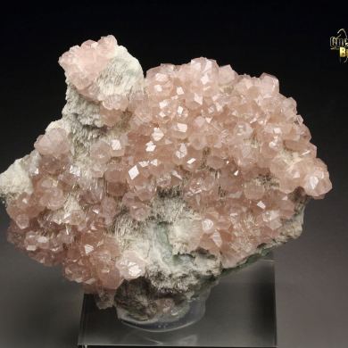 gem pink GARNET var. GROSSULAR, DIOPSIDE