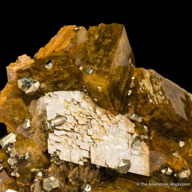 Siderite with Pyrite