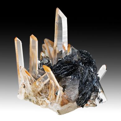 Quartz with Hematite