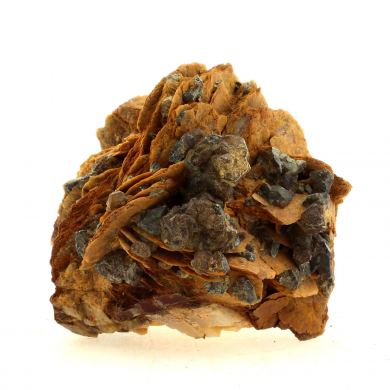 Siderite + Sphalerite.