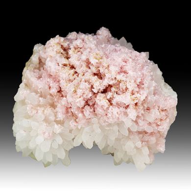 Rhodochrosite with Quartz