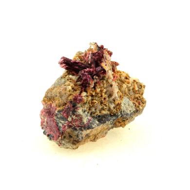 Erythrite + Quartz. 183.15 ct.