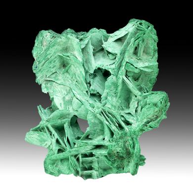 Malachite after Barite