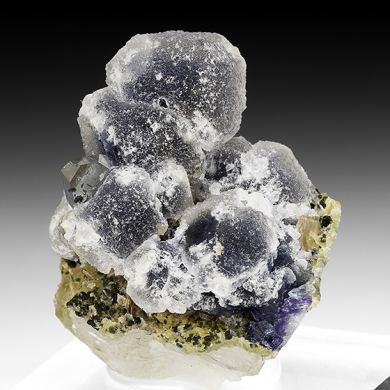 Fluorite with Quartz, Chlorite, Muscovite