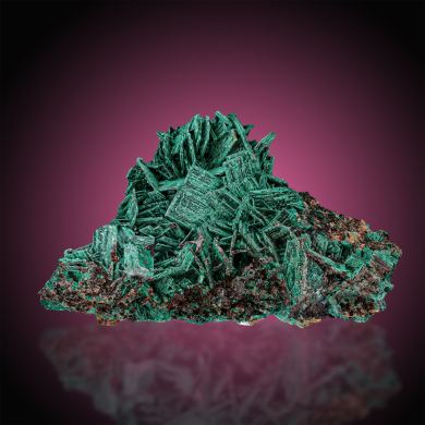 Malachite  pseud. after Chalcocite