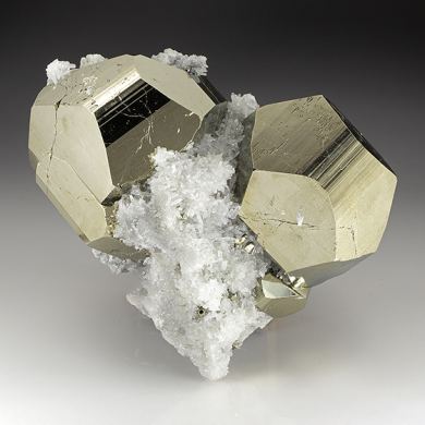 Pyrite with Quartz, Sphalerite