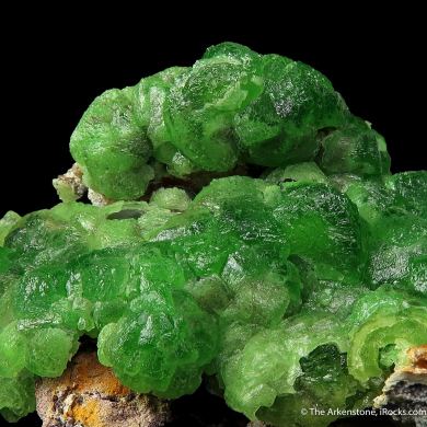 Smithsonite var. Cuprian