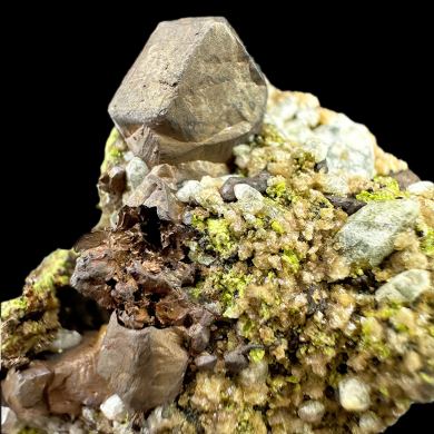 Copper, calcite, epidote