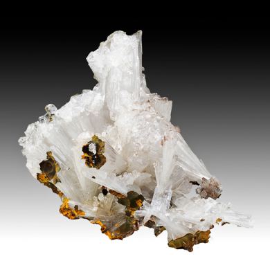 Hemimorphite with Calcite