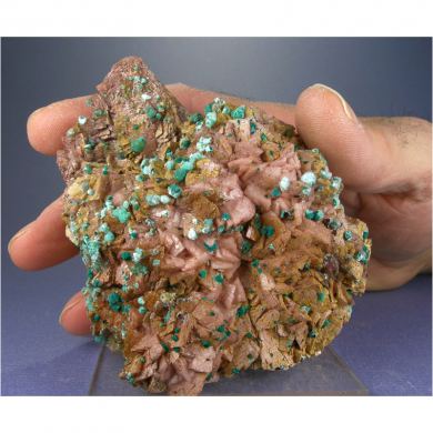 Rosasite, Ferroan Dolomite