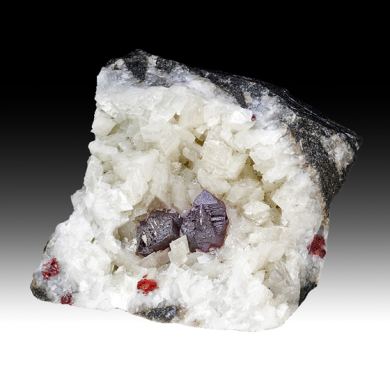 Cinnabar with Dolomite