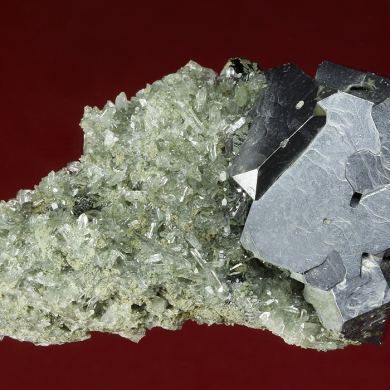 Galena on Quartz