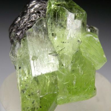 Diopside on Graphite