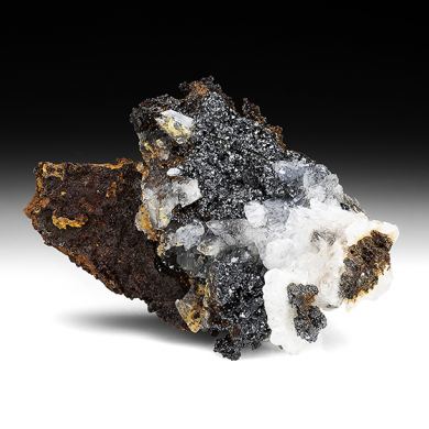 Descloizite with Calcite